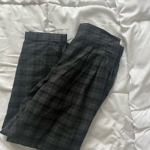 checkered pants